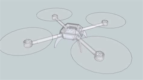 quadcopter sketchup